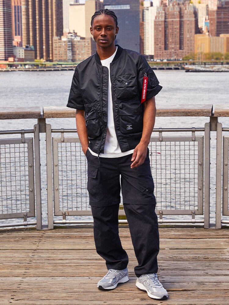 L-2B SHORT SLEEVE BOMBER JACKET - Image 4