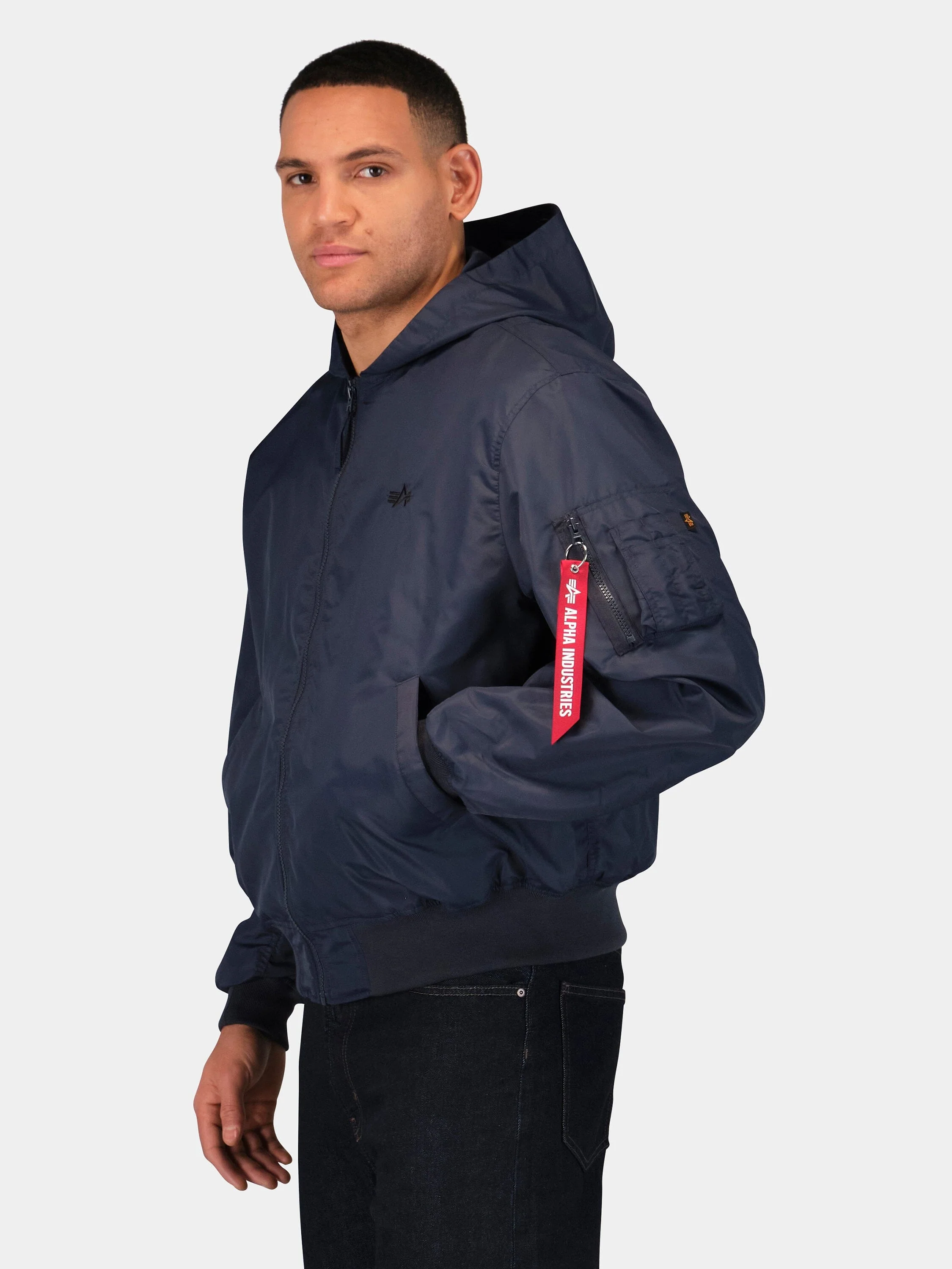LOGO L-2B HOODED HUNTER FLIGHT JACKET - Image 3