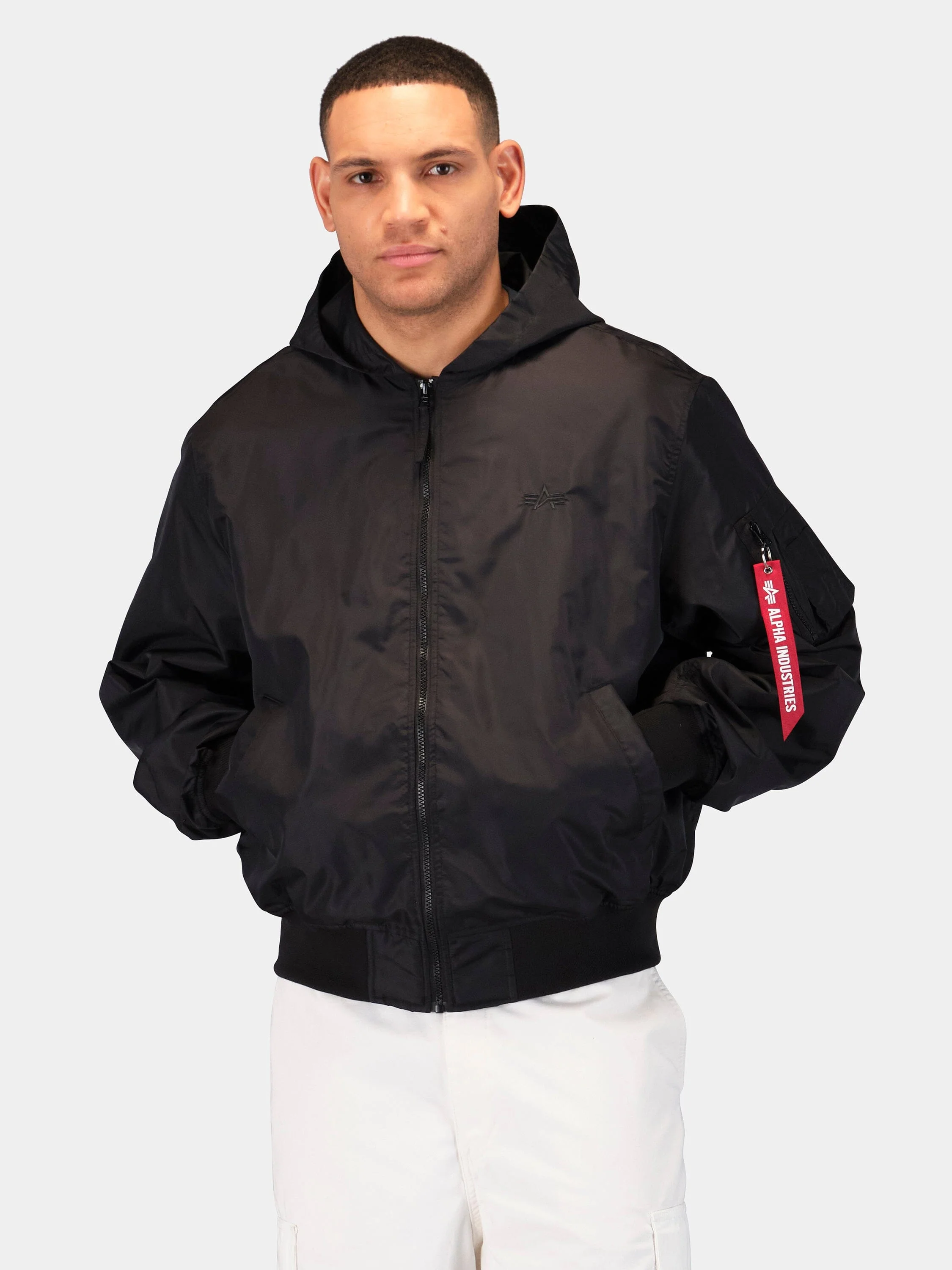 LOGO L-2B HOODED HUNTER FLIGHT JACKET - Image 6