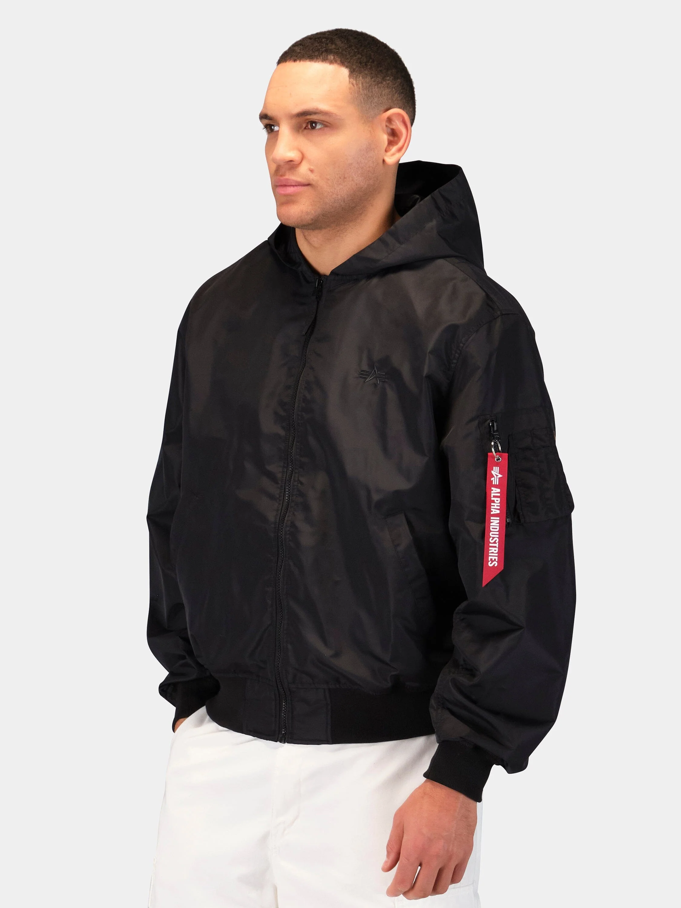 LOGO L-2B HOODED HUNTER FLIGHT JACKET - Image 7