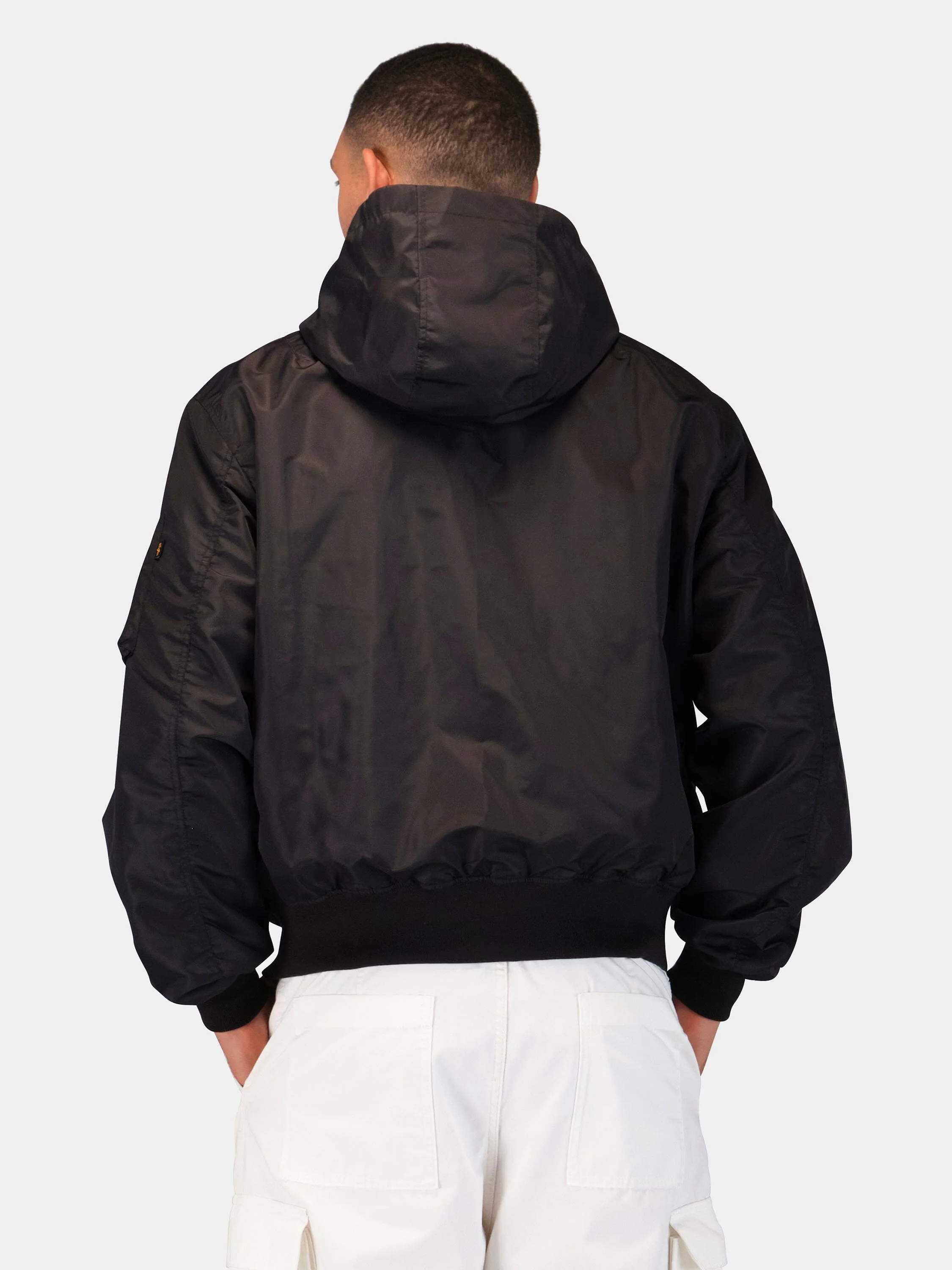 LOGO L-2B HOODED HUNTER FLIGHT JACKET - Image 8