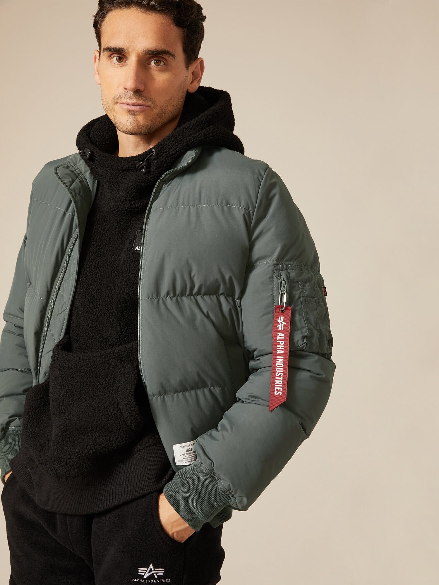 MA-1 QUILTED BOMBER JACKET - Image 3