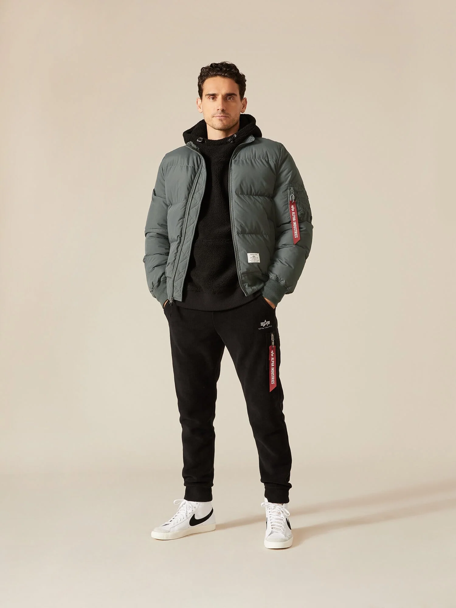 MA-1 QUILTED BOMBER JACKET - Image 5