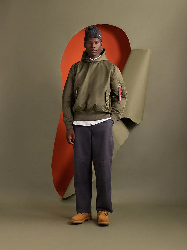 PULL-OVER MA-1 JACKET HOODIE - Image 10
