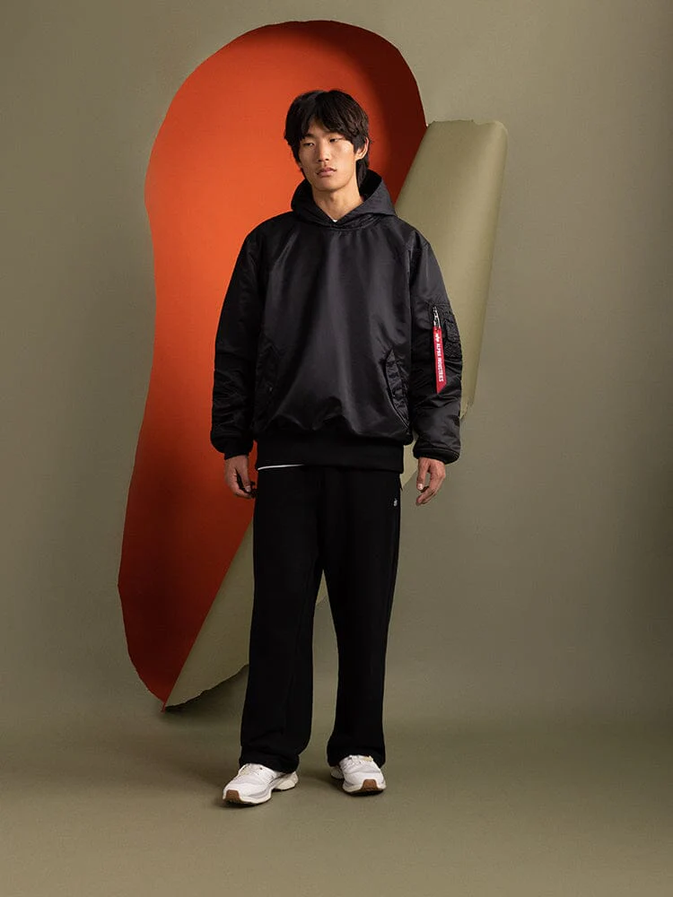 PULL-OVER MA-1 JACKET HOODIE - Image 4