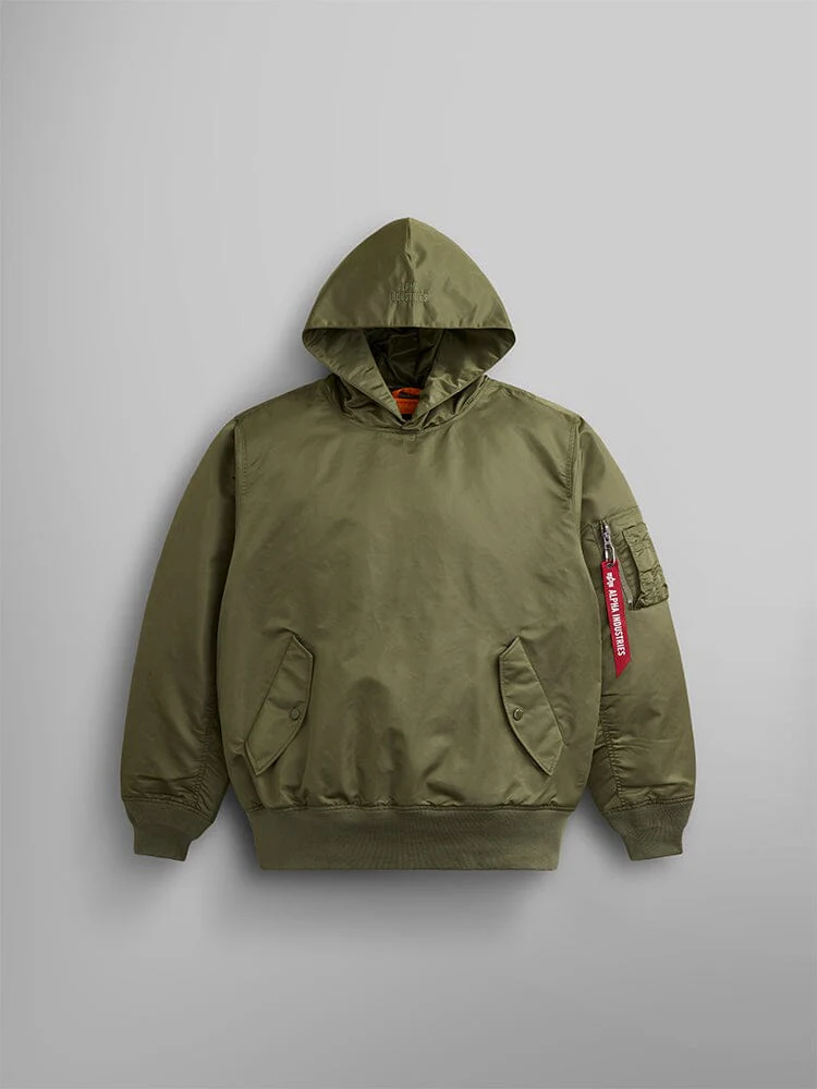 PULL-OVER MA-1 JACKET HOODIE - Image 7