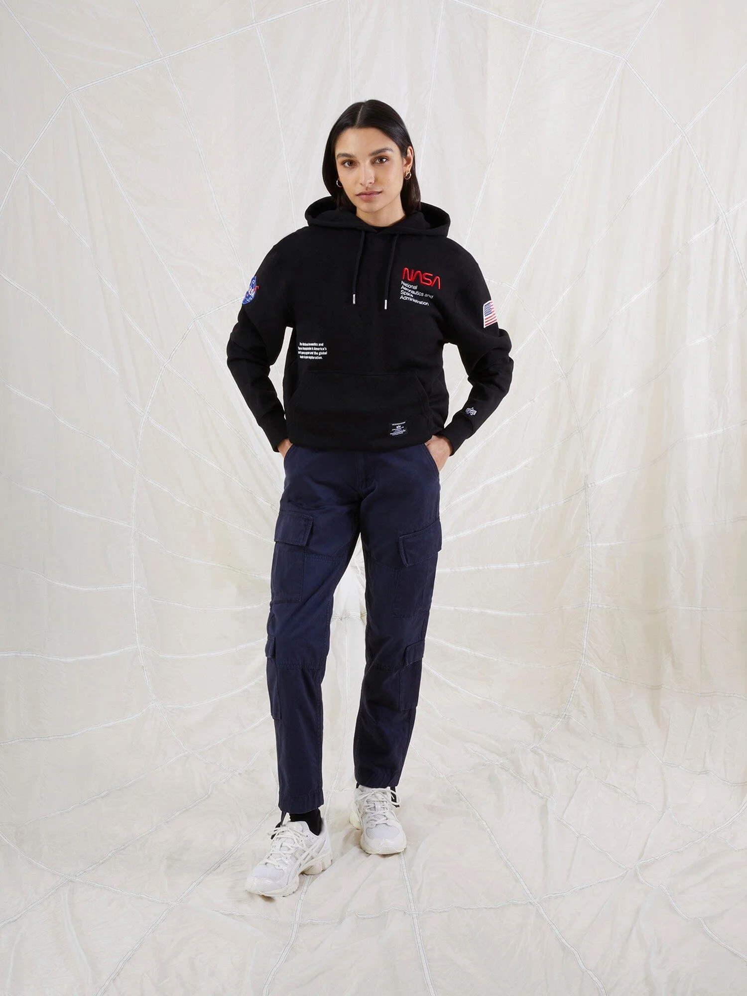 NASA WORM LOGO HOODIE - Image 11