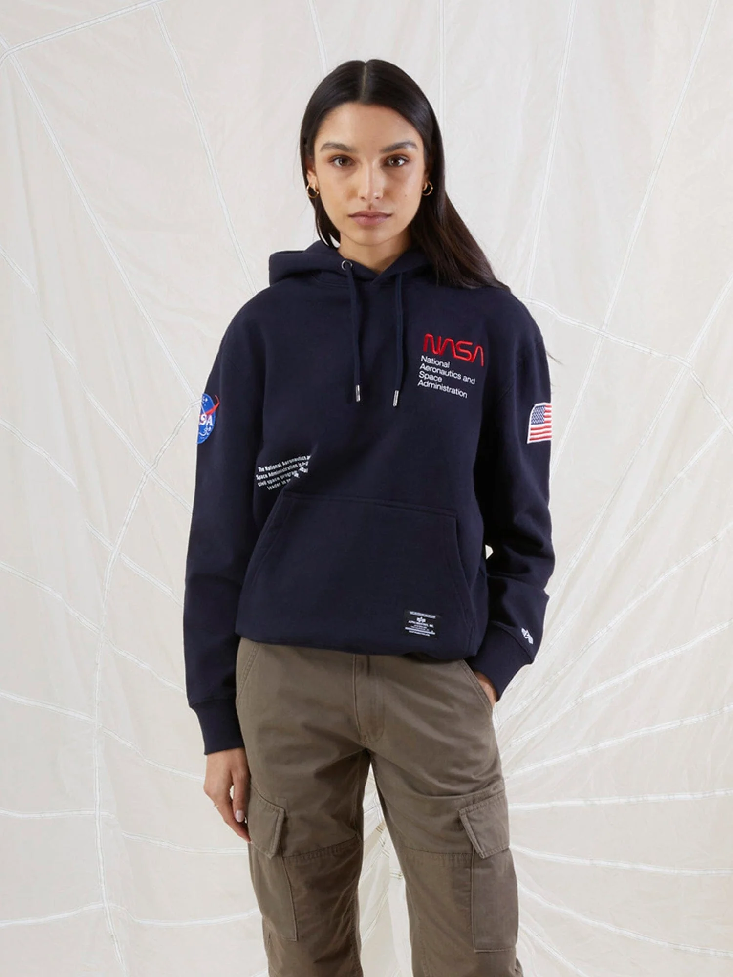 NASA WORM LOGO HOODIE - Image 22
