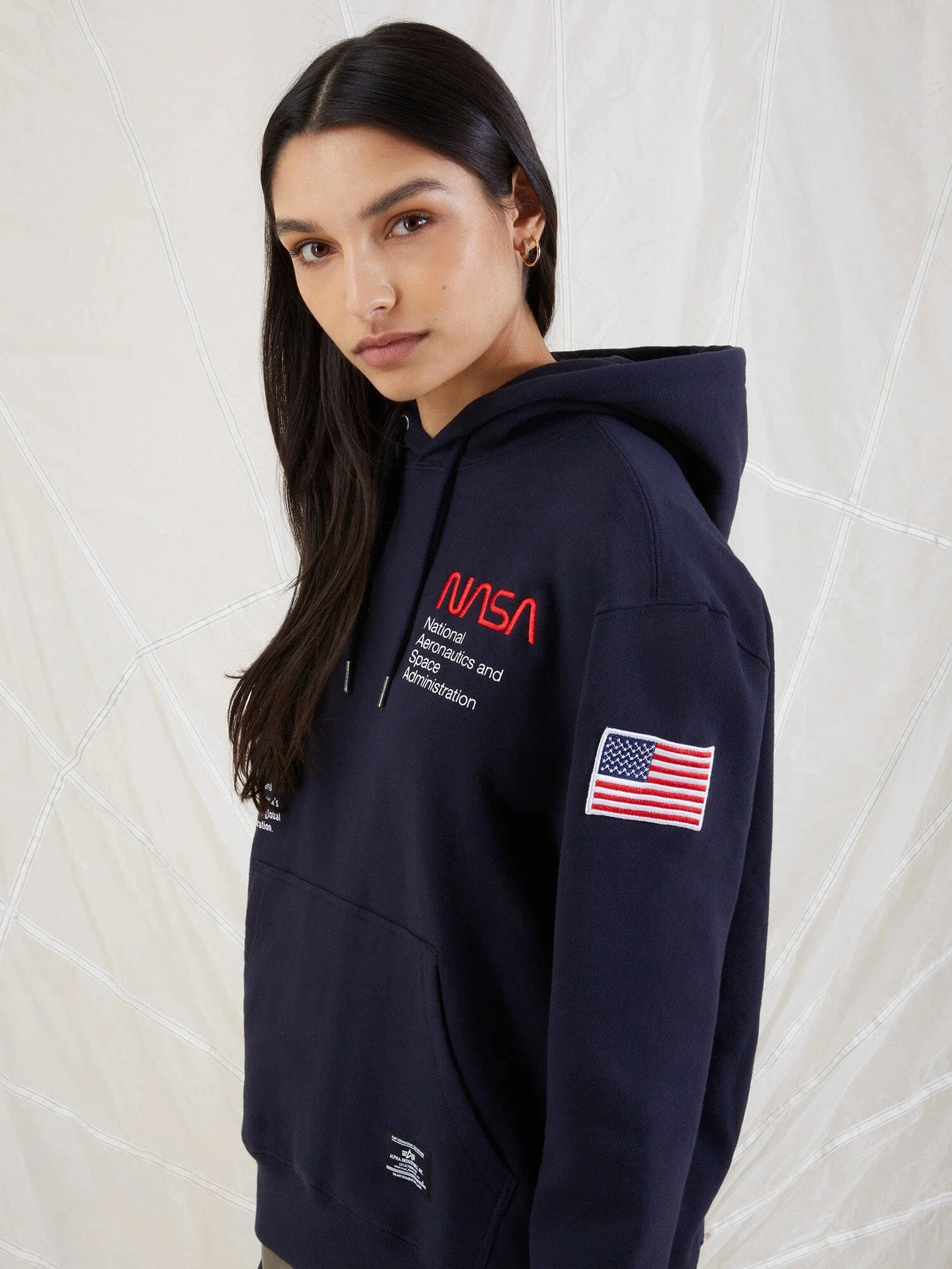 NASA WORM LOGO HOODIE - Image 23