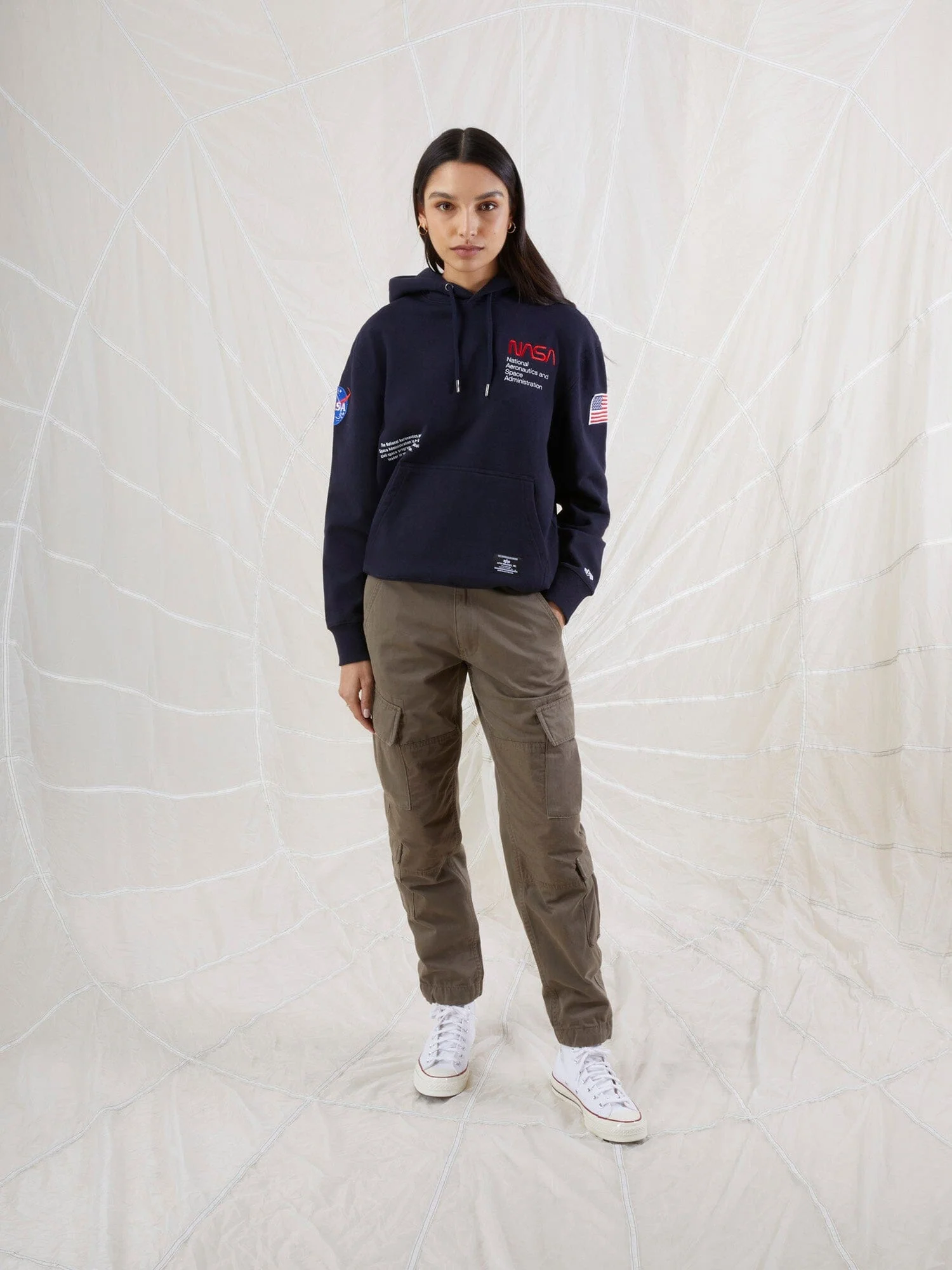 NASA WORM LOGO HOODIE - Image 24