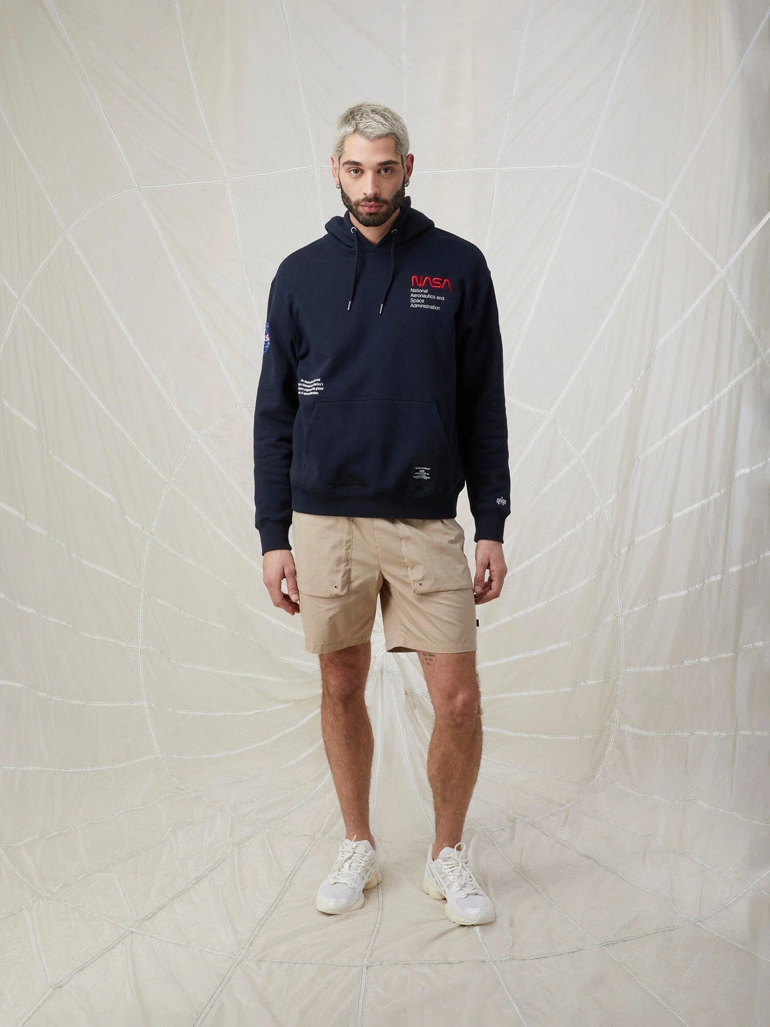 NASA WORM LOGO HOODIE - Image 26