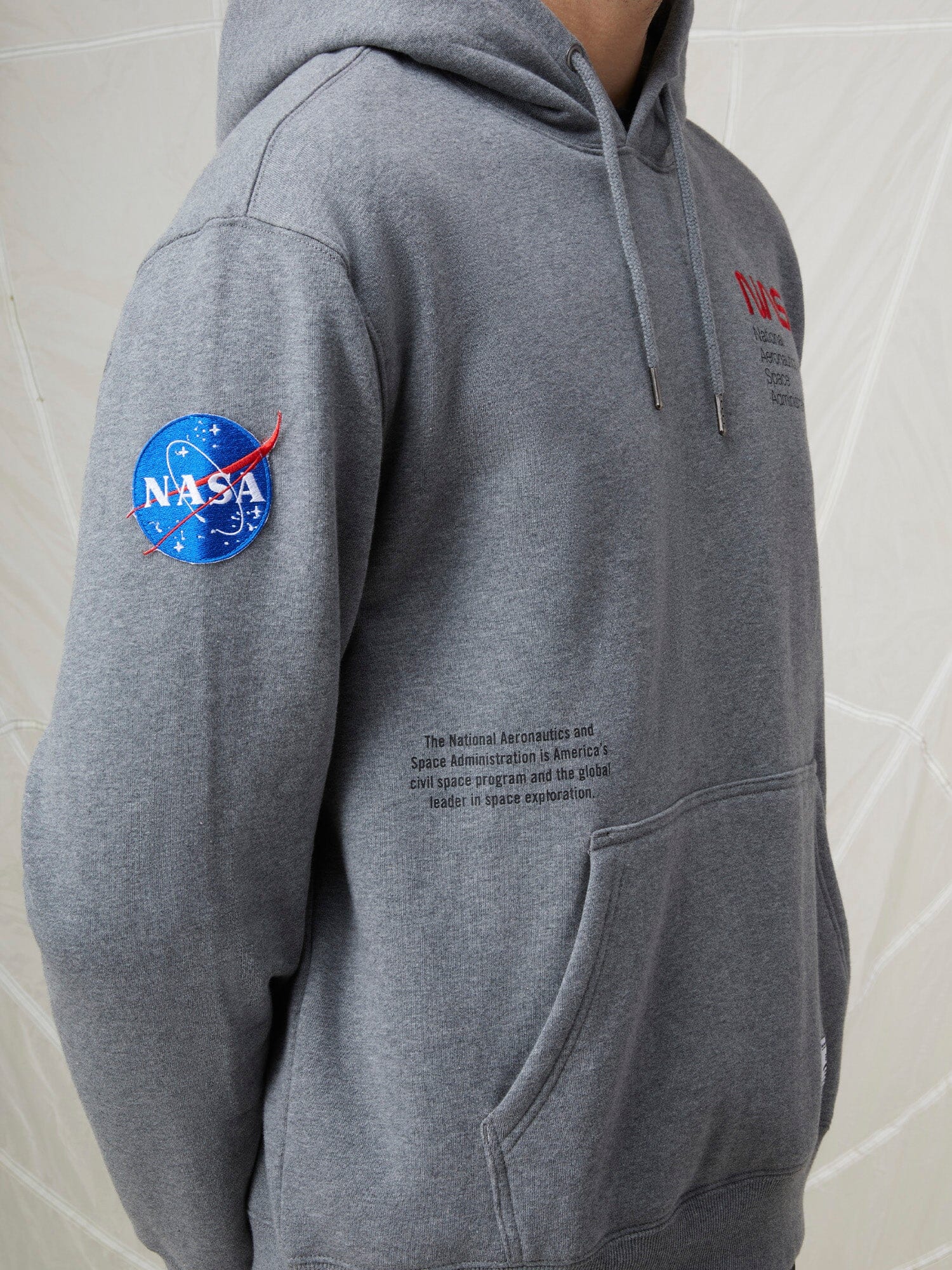 NASA WORM LOGO HOODIE - Image 34