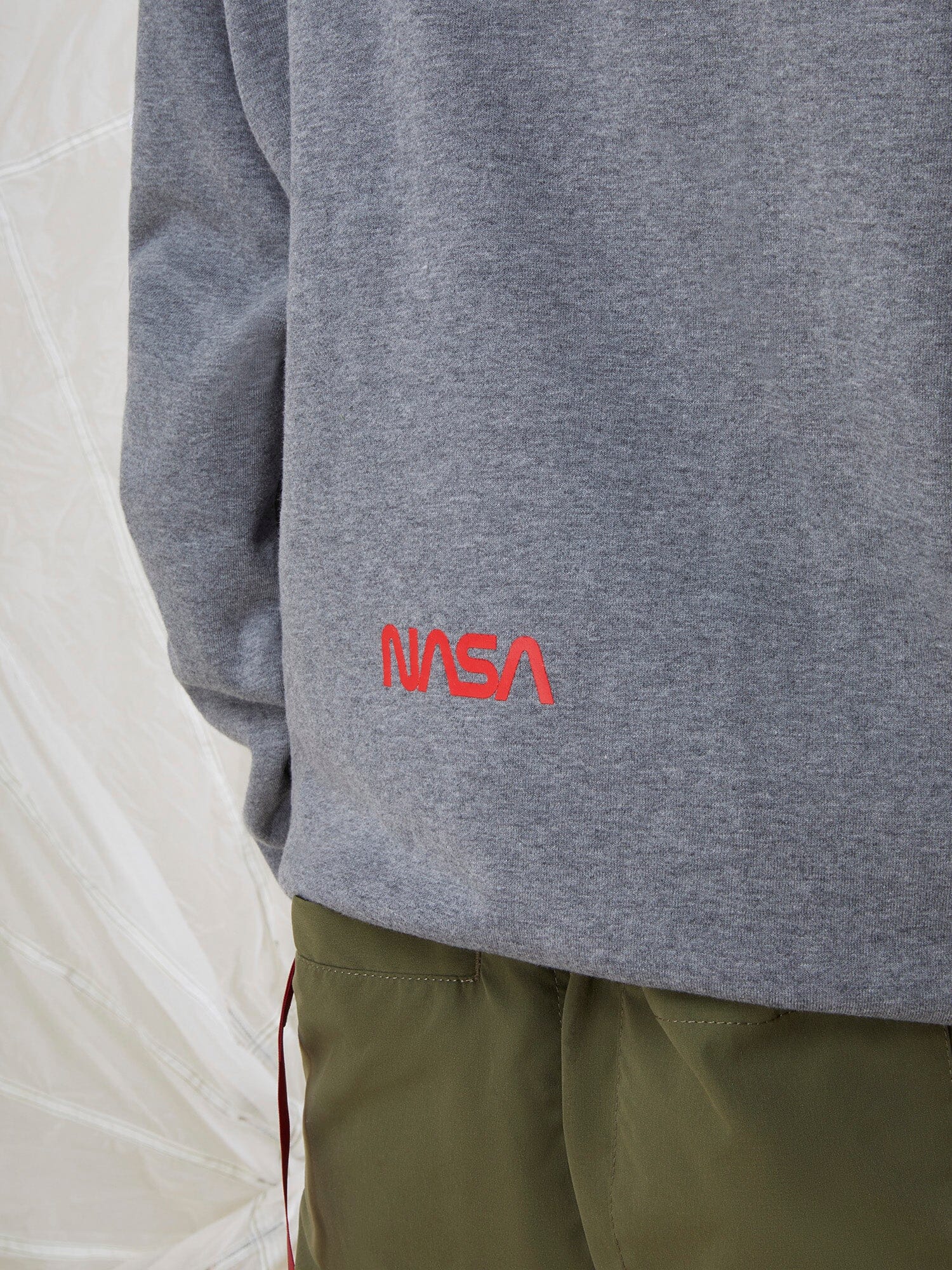 NASA WORM LOGO HOODIE - Image 35