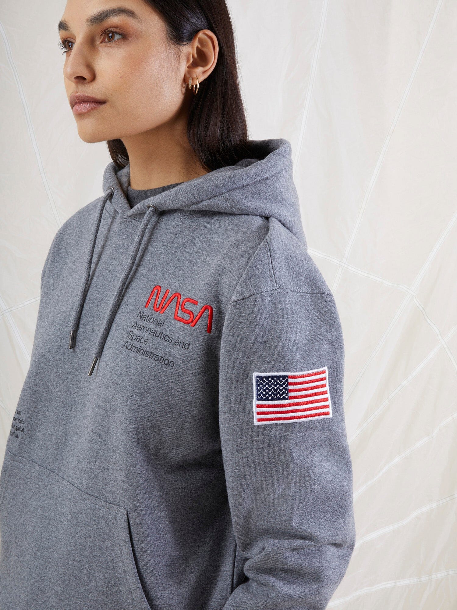 NASA WORM LOGO HOODIE - Image 36