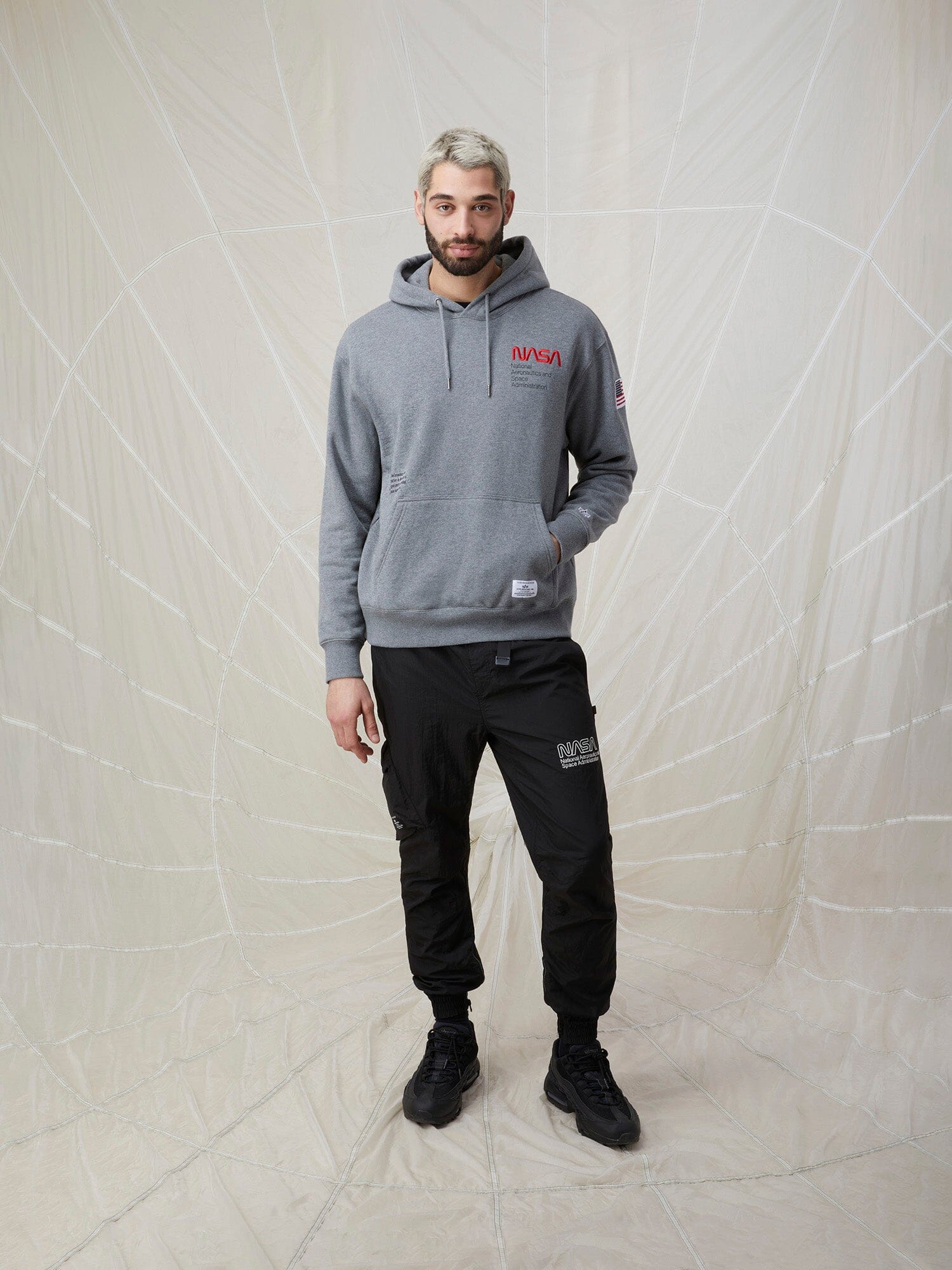 NASA WORM LOGO HOODIE - Image 37