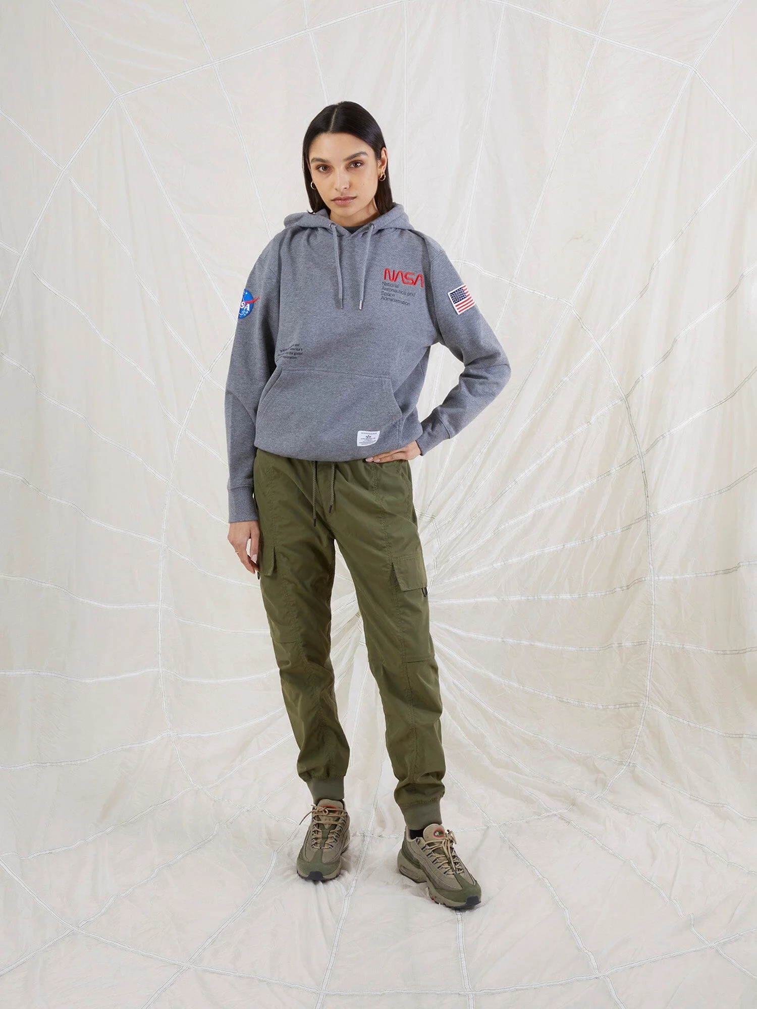 NASA WORM LOGO HOODIE - Image 39