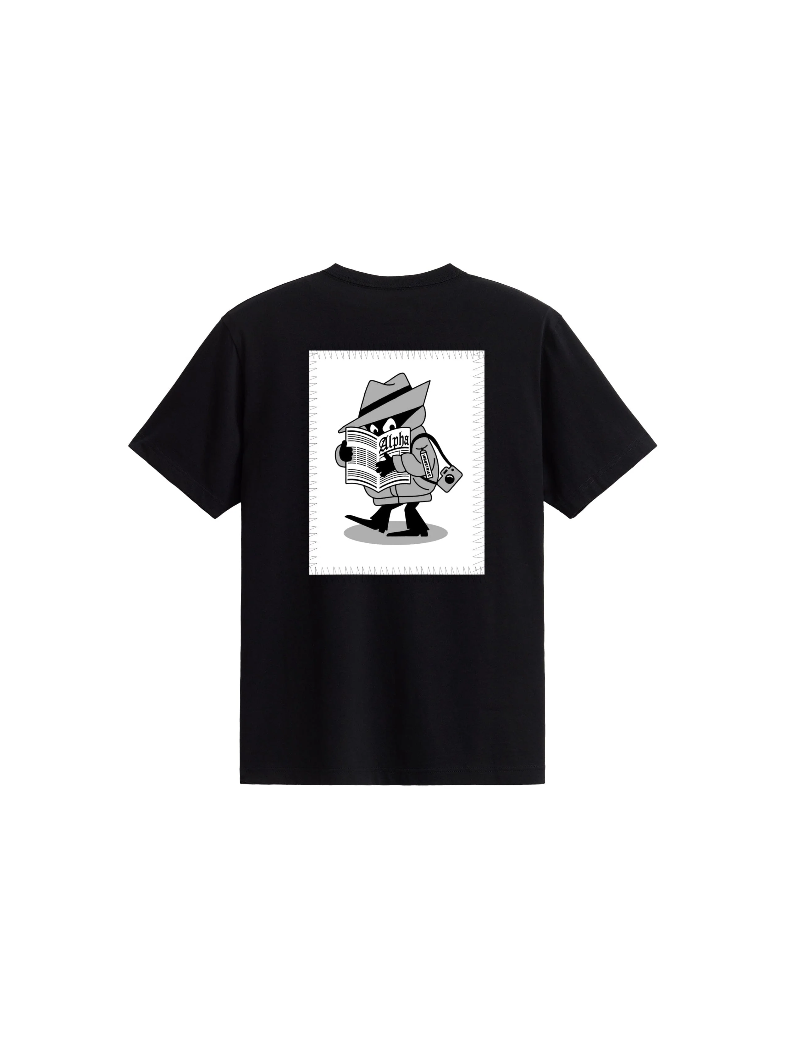 ALPHA NEWS PATCH TEE - Image 3