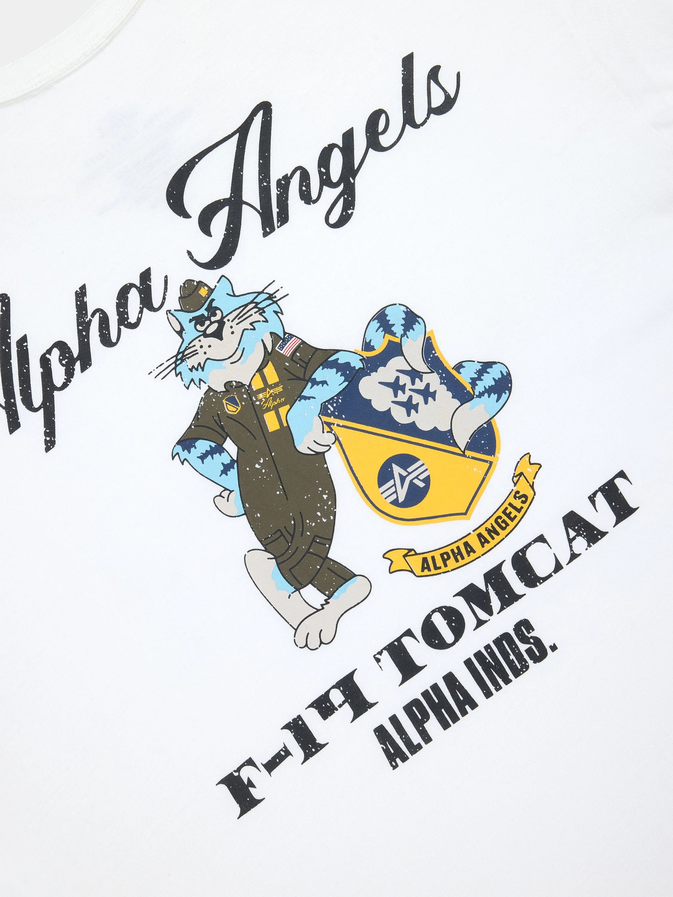 RELAXED ALPHA ANGELS TEE - Image 9