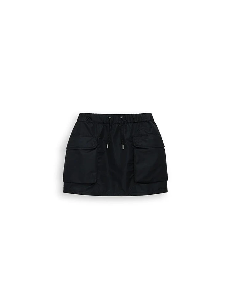 FLIGHT NYLON MINI SKIRT WOMENS - Image 3