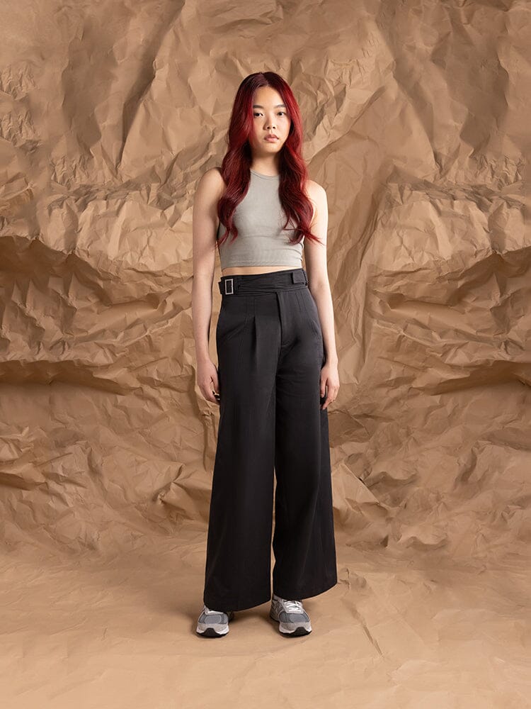 WOMEN'S GURKHA WIDE LEG TROUSER - Image 11