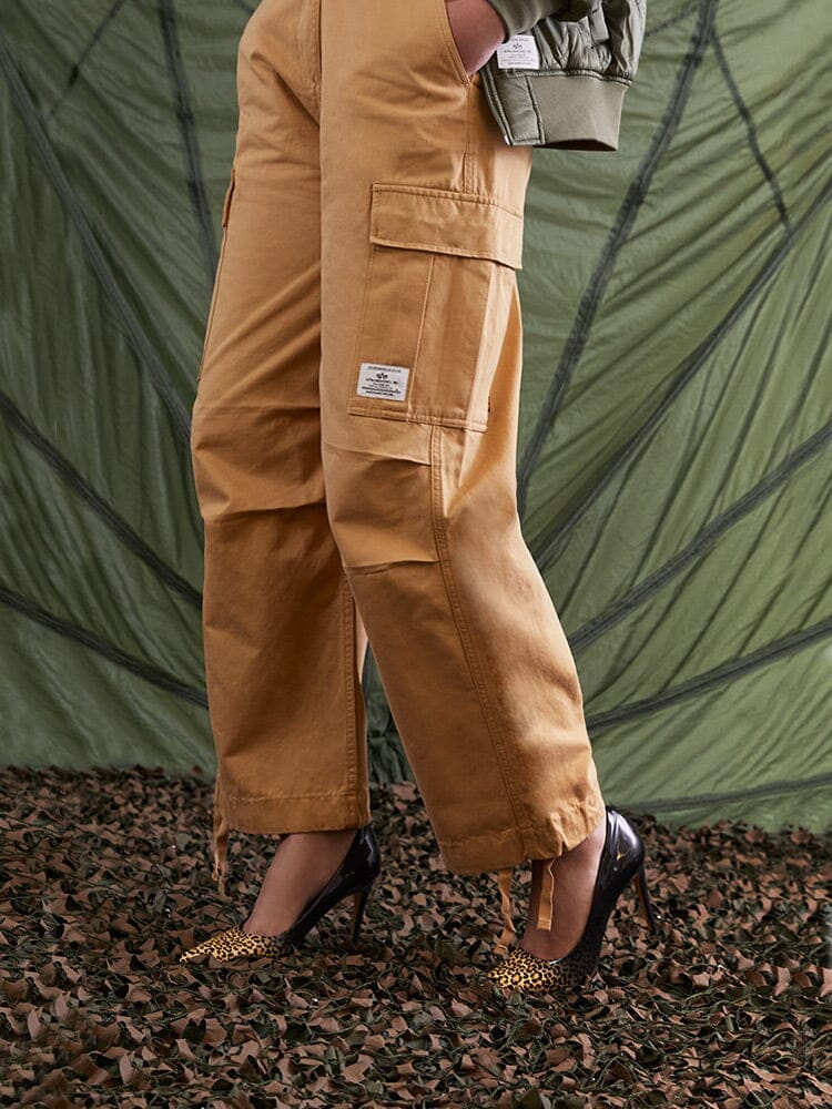 WOMEN'S M-65 CARGO PANT (BRONZED BROWN) - Image 3