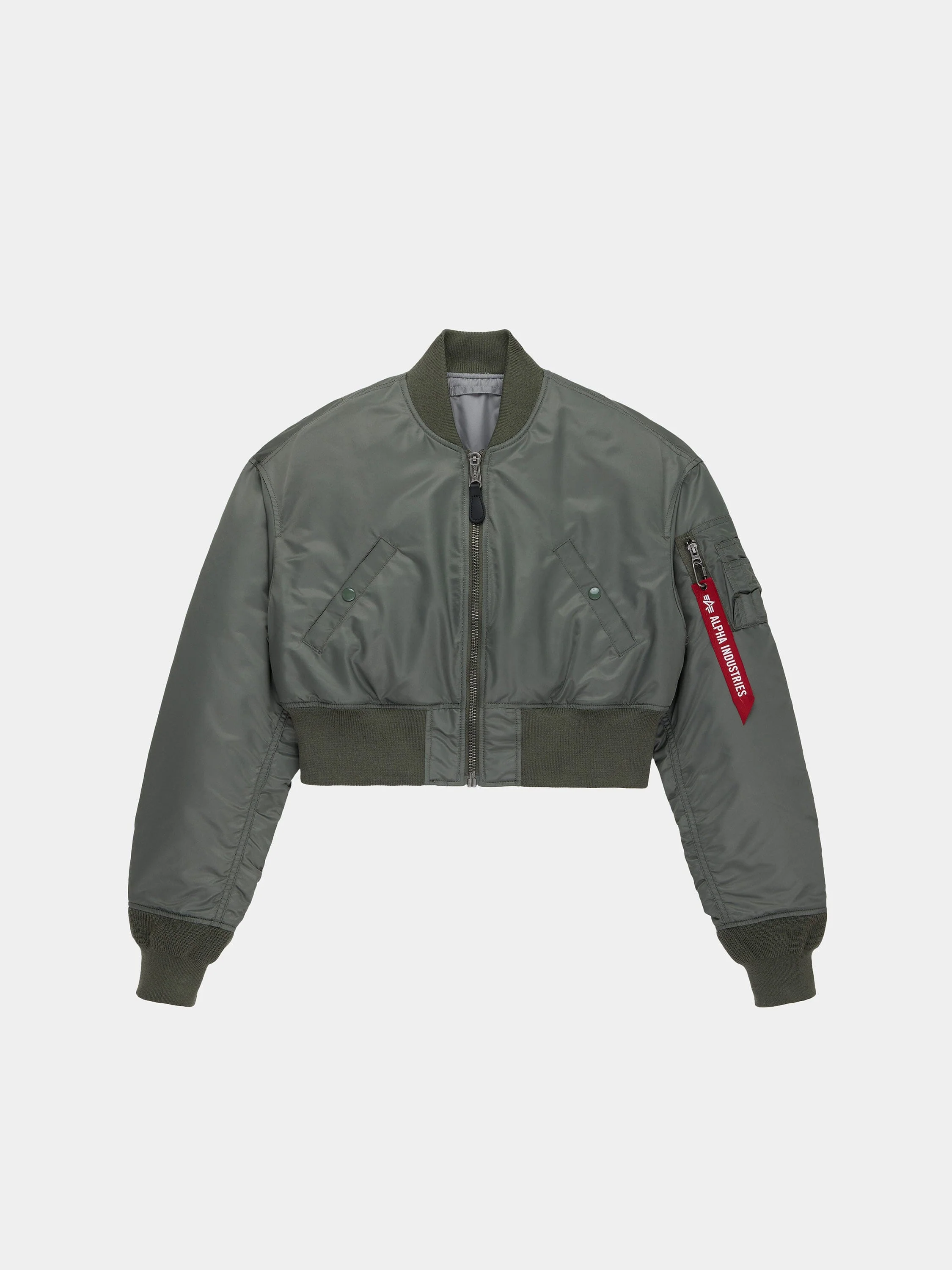 CROPPED MA-1 FLIGHT JACKET WOMENS (SEASONAL) - Image 6
