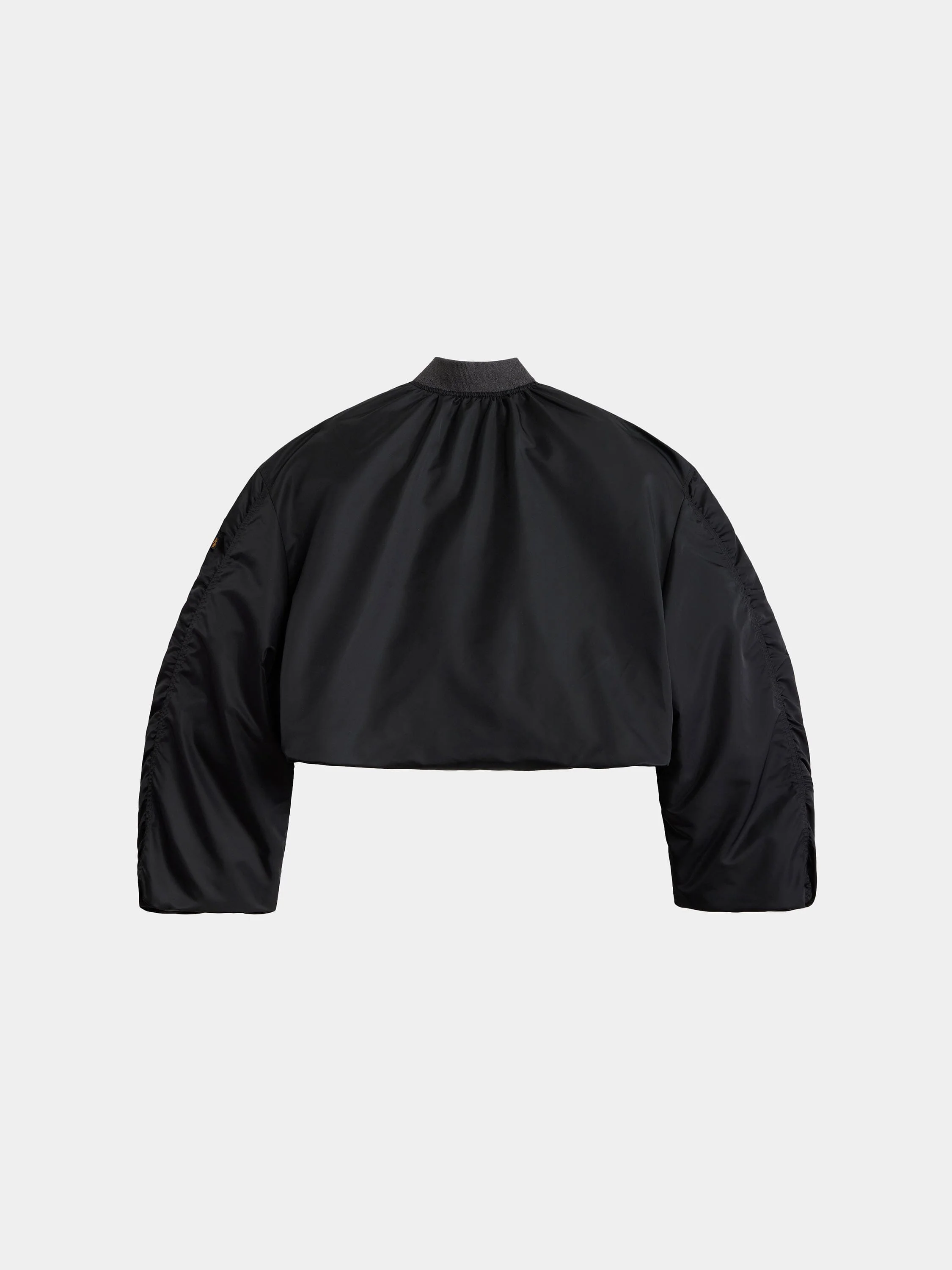 KNIT RIB MA-1 FLIGHT JACKET WOMENS - Image 10