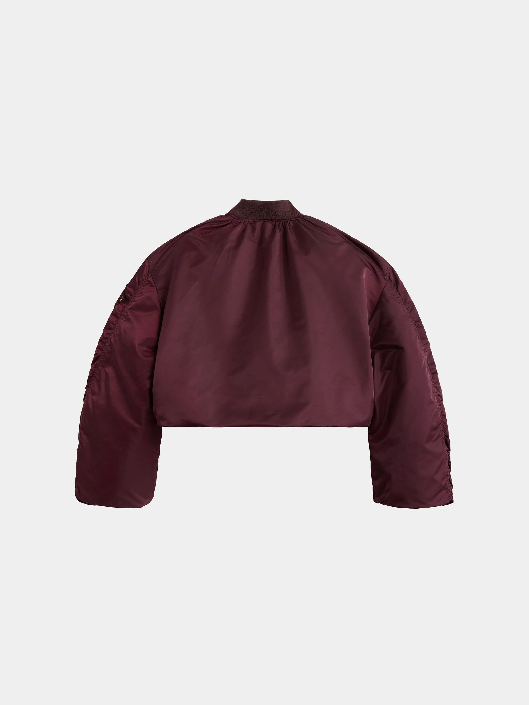 KNIT RIB MA-1 FLIGHT JACKET WOMENS - Image 5