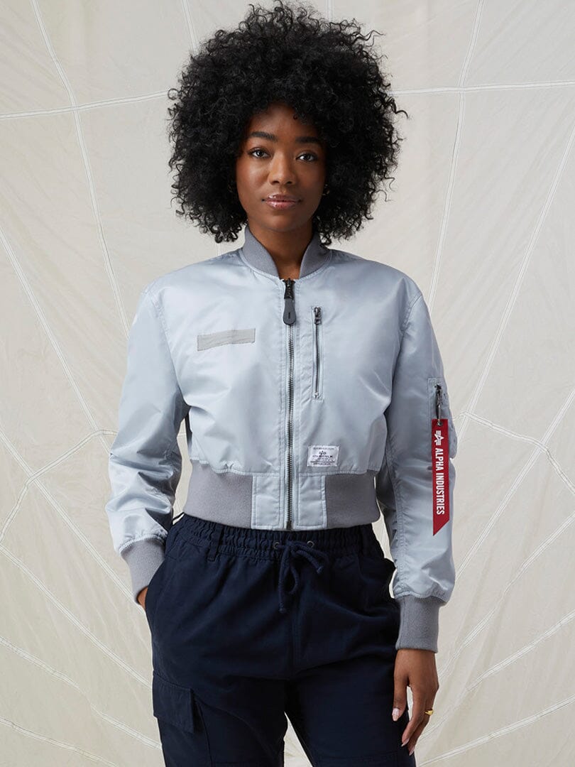 L-2B CROPPED GEN II BOMBER JACKET WOMENS - Image 19