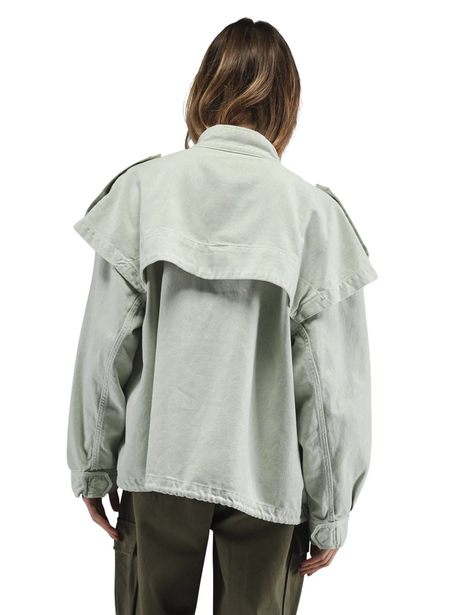 OVERSIZED CTN UTILITY JACKET WOMENS - Image 4