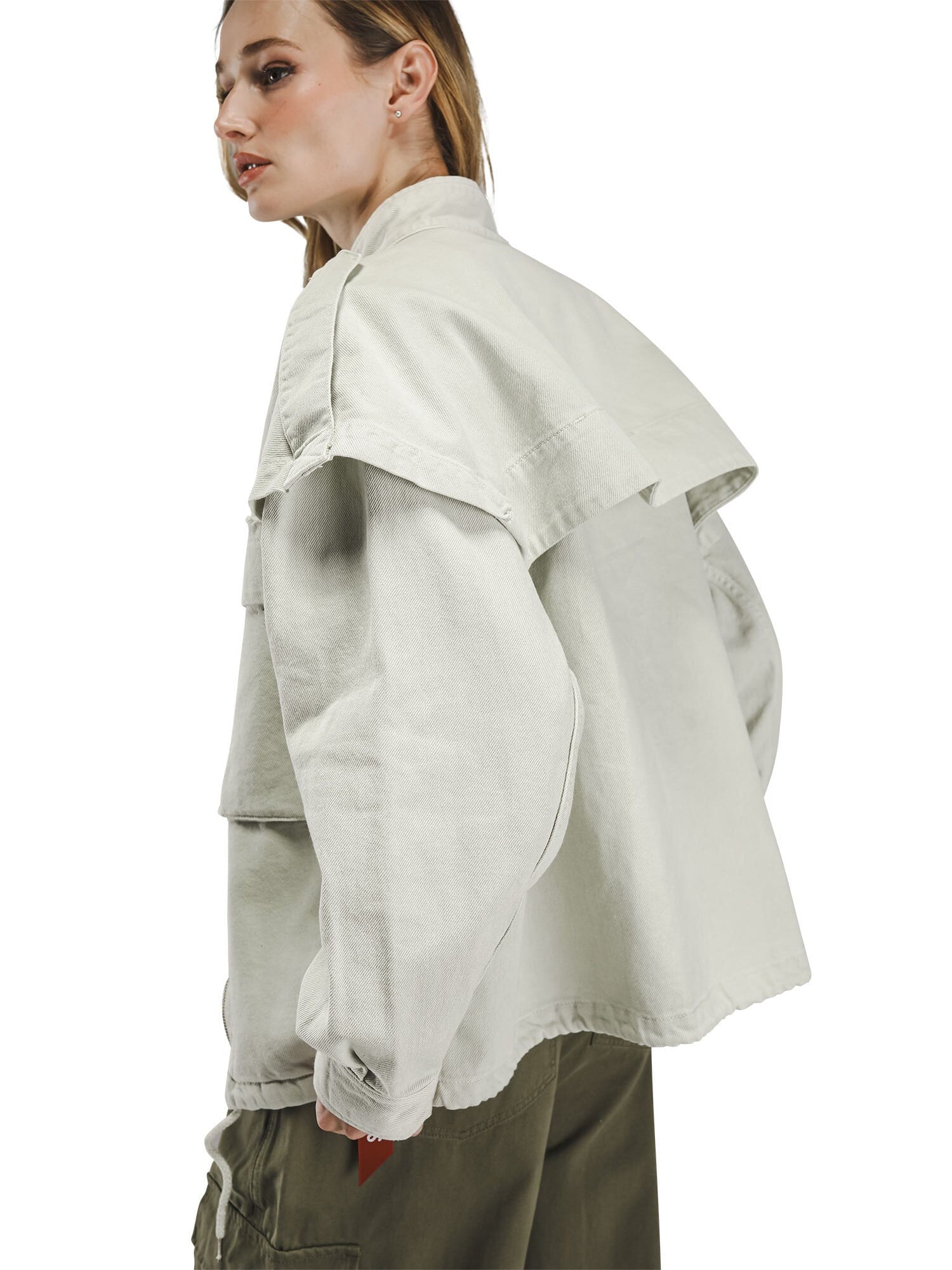 OVERSIZED CTN UTILITY JACKET WOMENS - Image 5