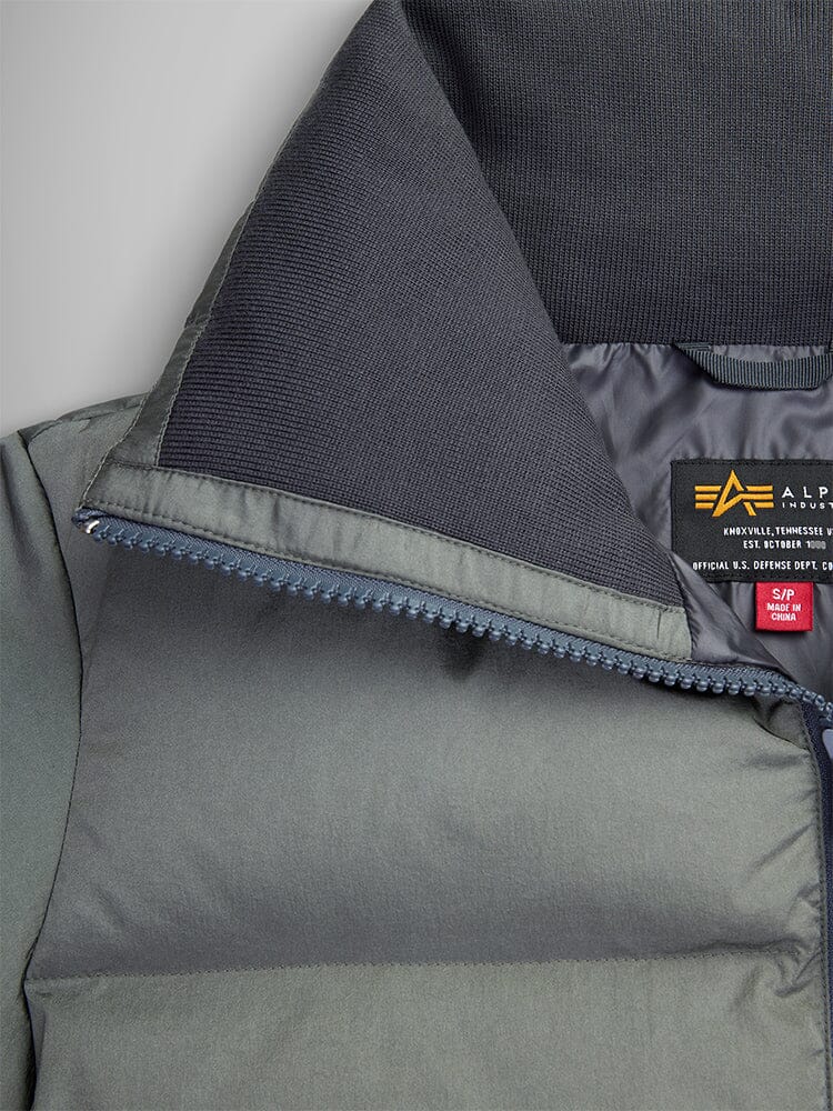 SIERRA SHORT PUFFER PARKA WOMENS (FIELD GRAY) - Image 6