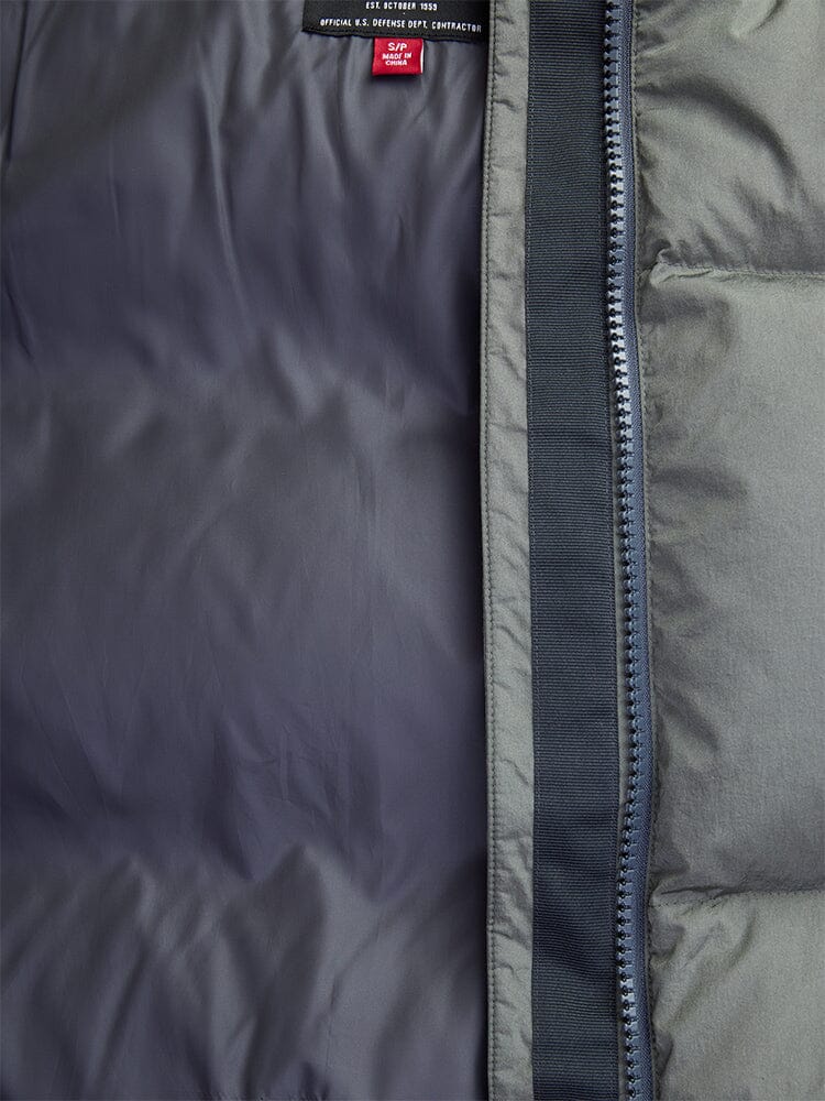 SIERRA SHORT PUFFER PARKA WOMENS (FIELD GRAY) - Image 7