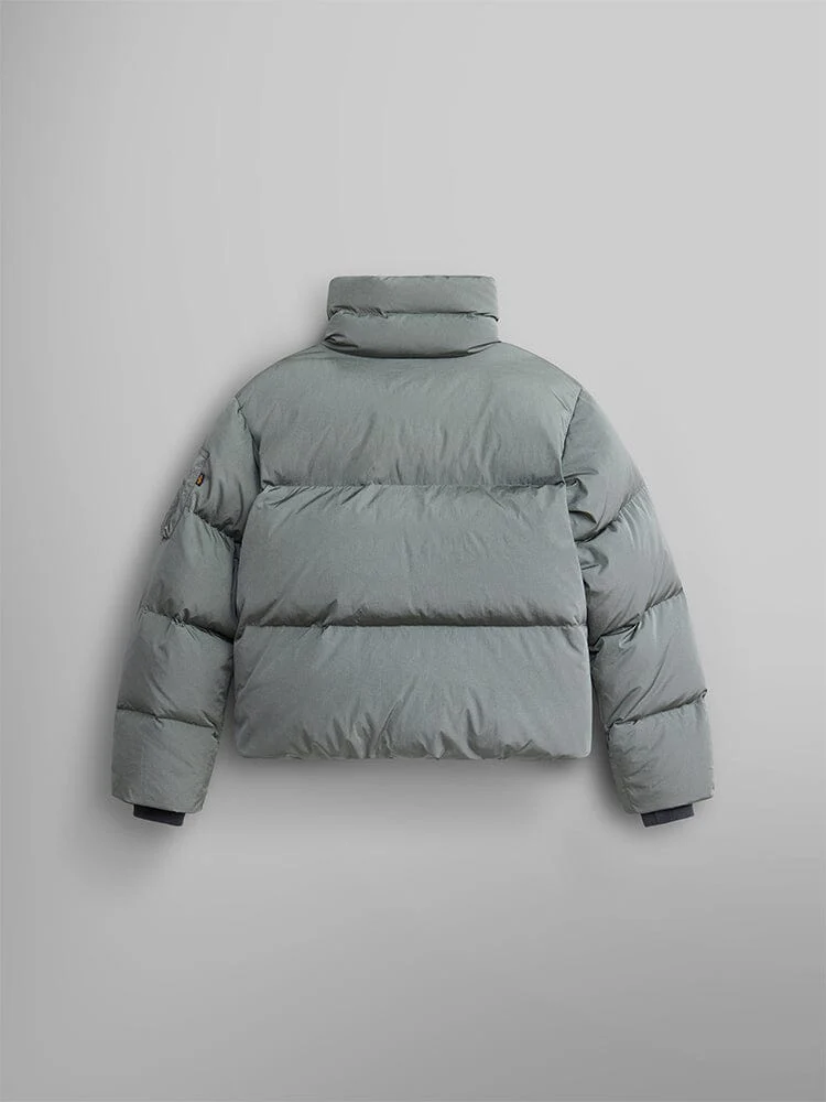 SIERRA SHORT PUFFER PARKA WOMENS (FIELD GRAY) - Image 8
