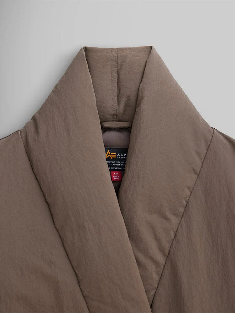 SHAWL COLLAR BOMBER JACKET WOMENS - Image 3