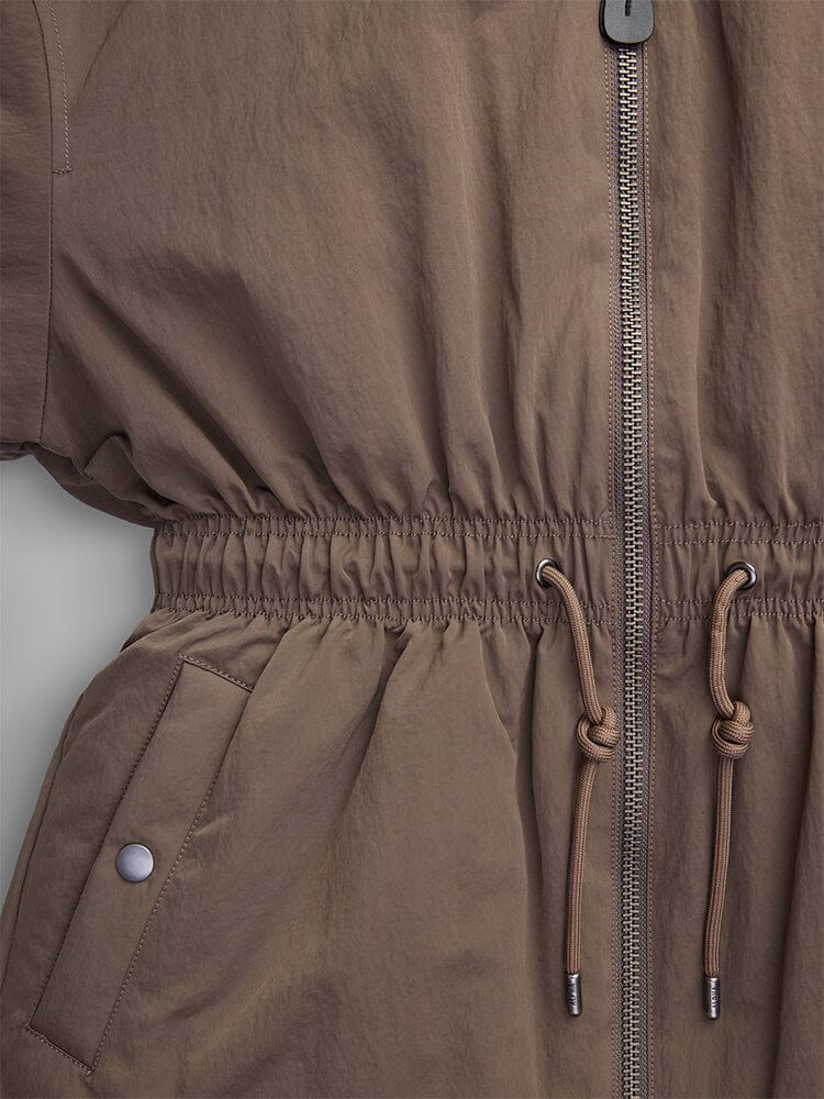 WOMEN'S SHORT CINCHED WAIST JACKET - Image 11