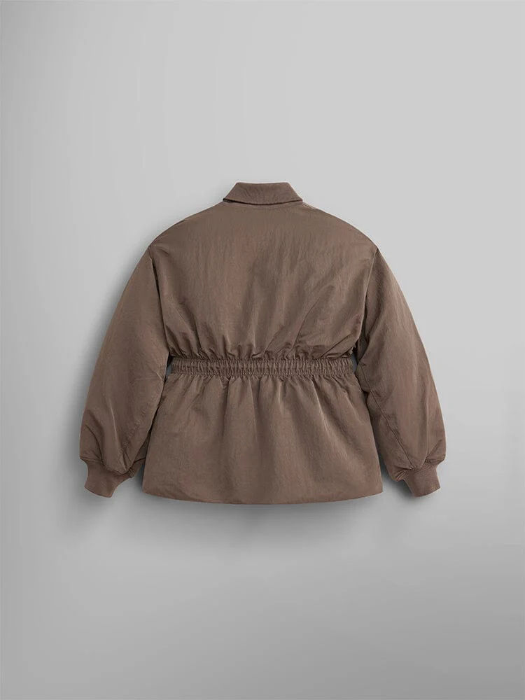 WOMEN'S SHORT CINCHED WAIST JACKET - Image 12