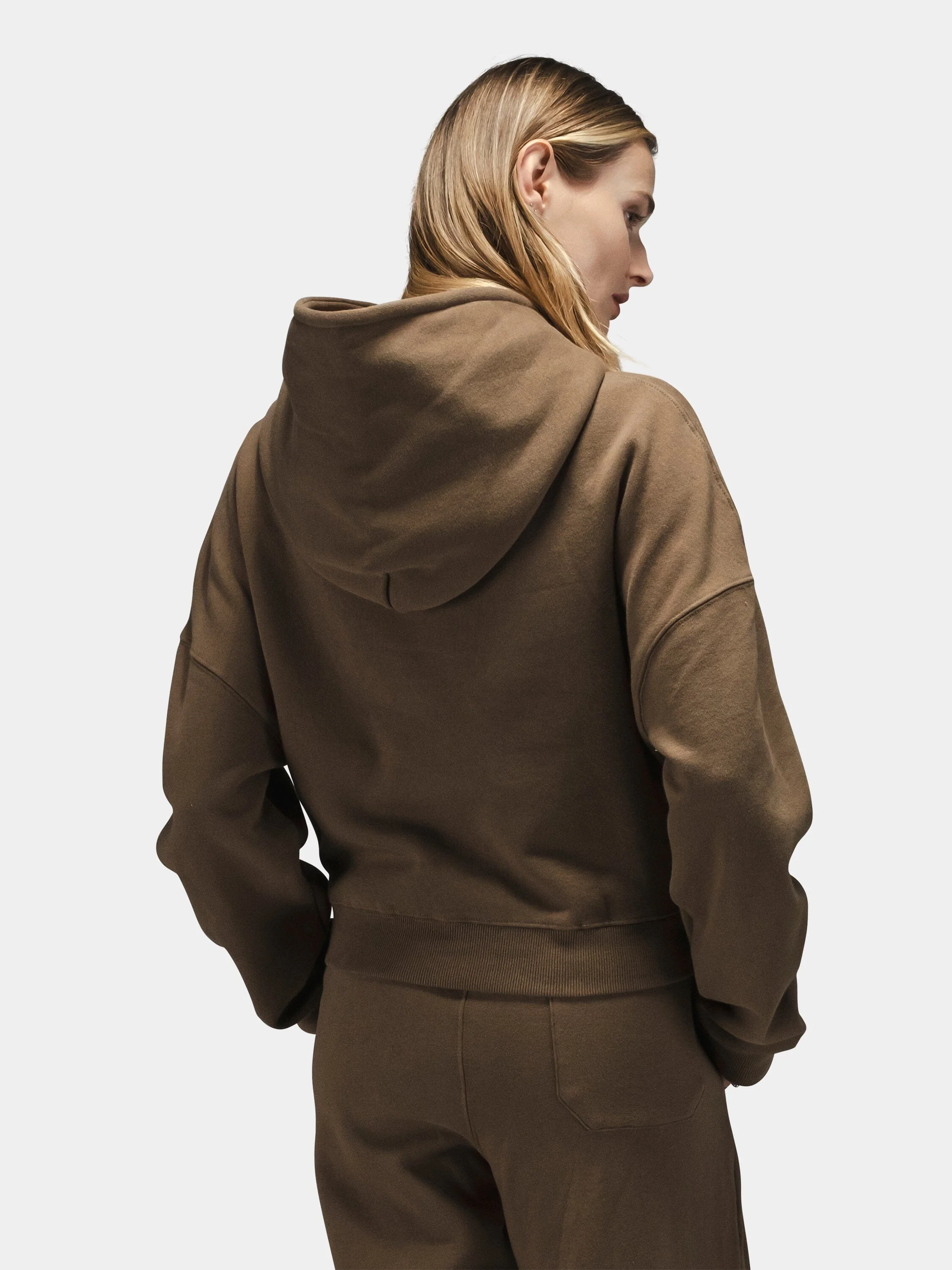 ESSENTIAL CROPPED HOODIE WOMENS - Image 4
