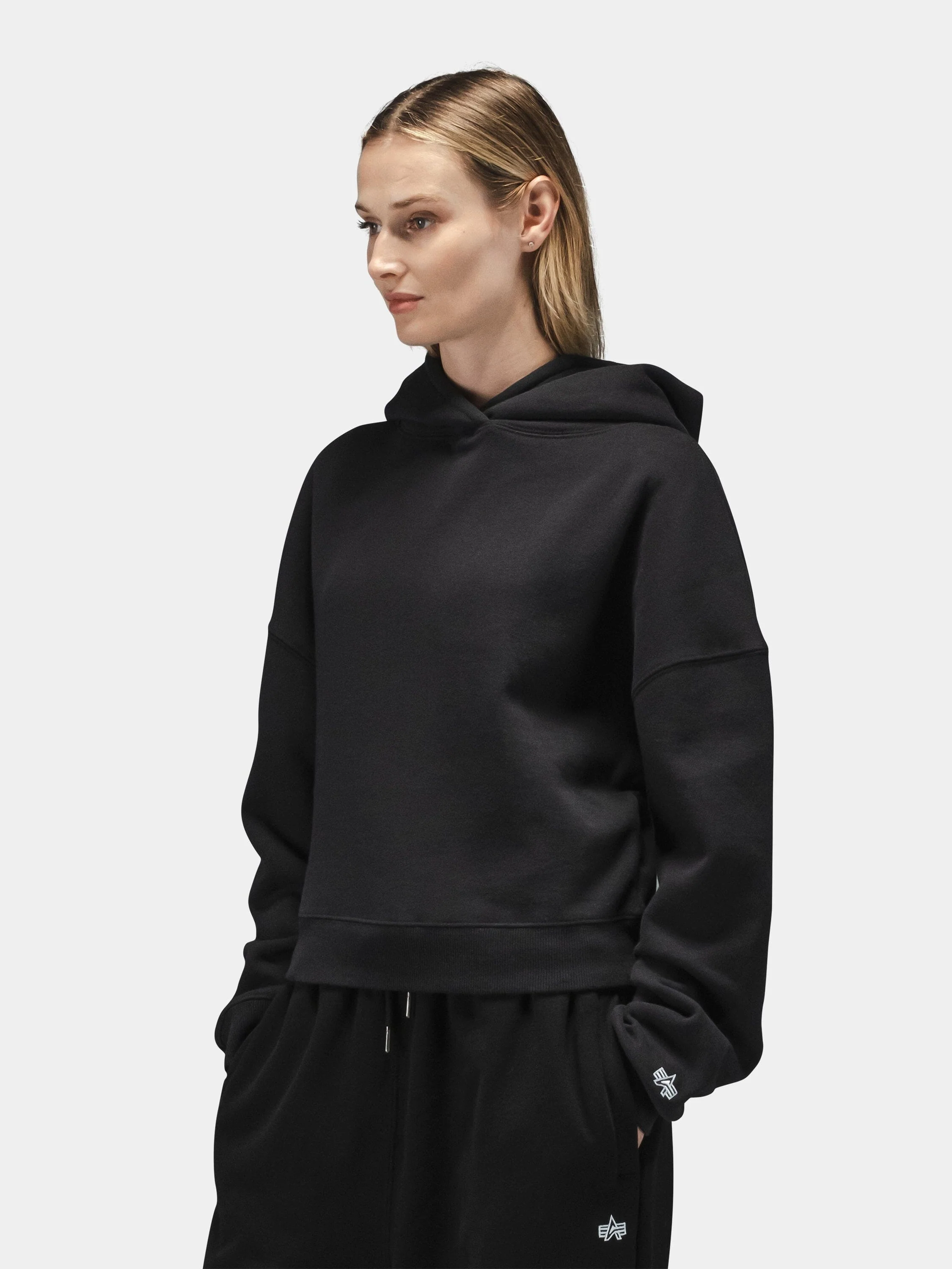 ESSENTIAL CROPPED HOODIE WOMENS - Image 7
